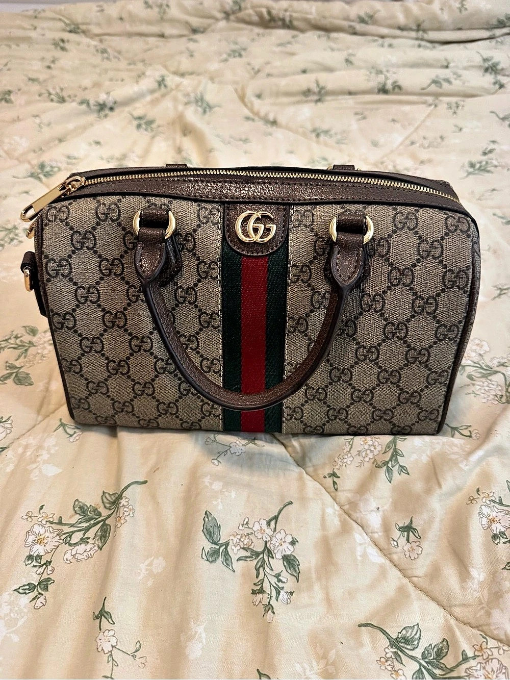 Gucci Ophidia Small Boston Bag